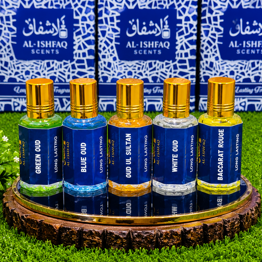 Luxury 5 Premium Oud Attar Collection