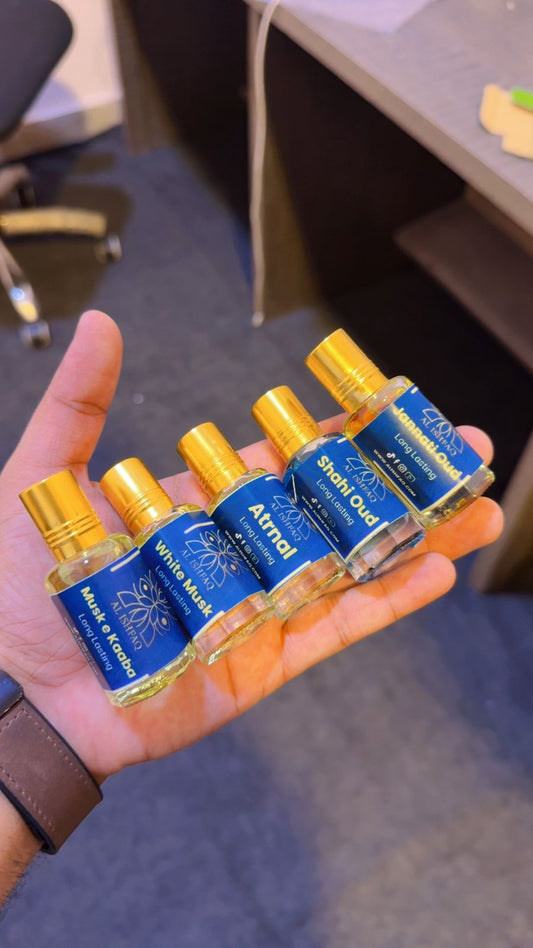 5 Premium Attars in One Deal