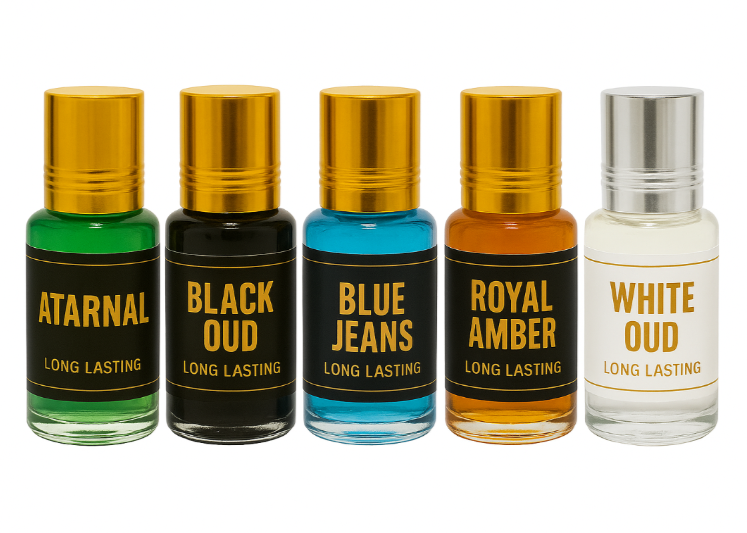 ✨ 5 Premium Attars in One Pack