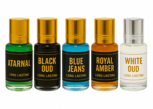 ✨ 5 Premium Attars in One Pack